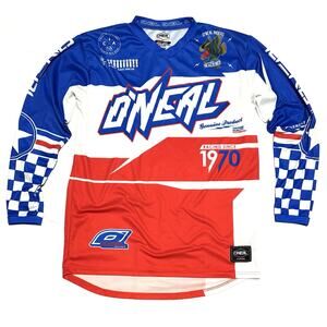 O'Neal Motocross ELEMENT Afterburner Jersey Shirt Adult Sz L Dirt Bike Offroad